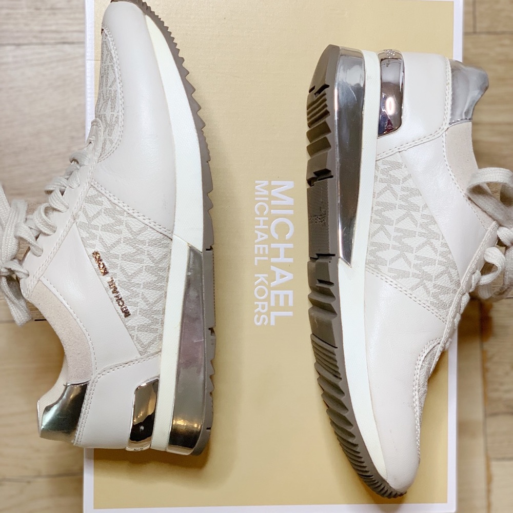 MICHAEL Michael Kors Allie Trainer Patent Shoes